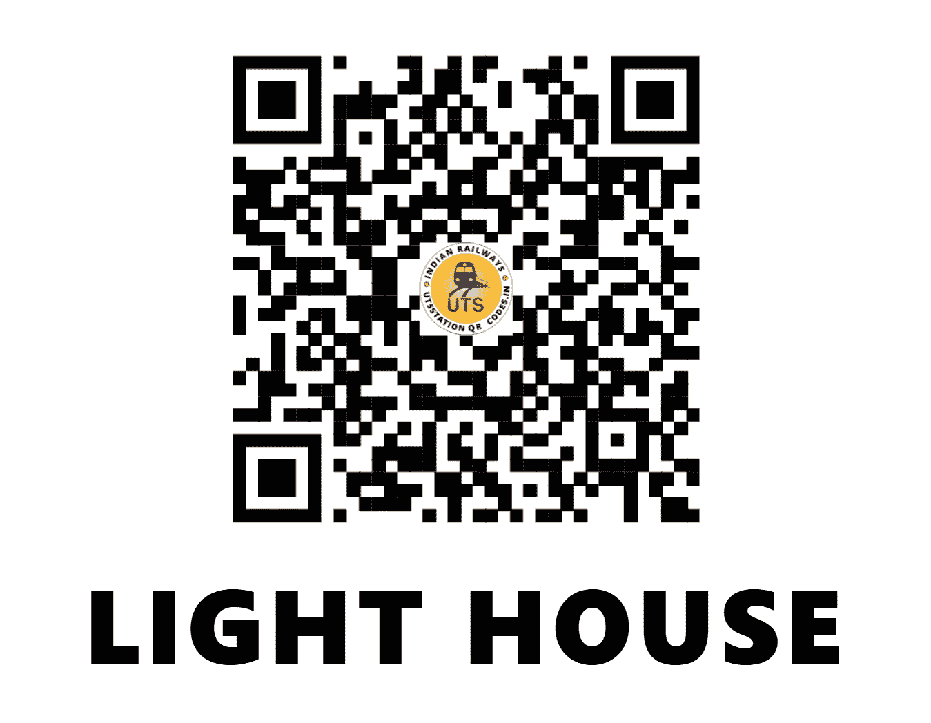 UTS QR Code for LIGHT HOUSE - MLHS - SR (TAMIL NADU)